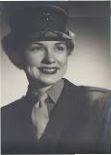 Evelyn in Marine uniform during the early 1950s