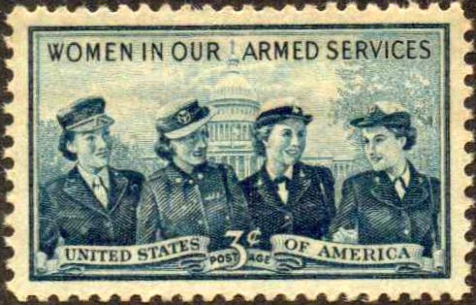 Women in Our Armed Forces Stamp